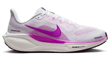 Chaussures running nike pegasus 41 blanc/violet femme