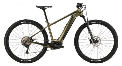 Cannondale trail neo 2 mtb hardtail elettrica shimano deore 10s 29'' khaki