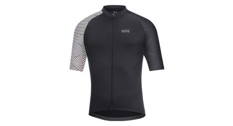 Maillot gore apparel cycling c5 optiline negro blanco