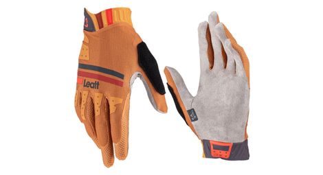 Leatt mtb 2.0 x-flow orange lange handschuhe