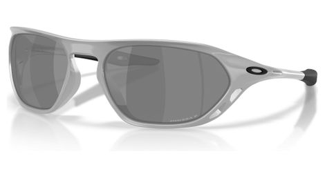Oakley Cage Jacket X Sonnenbrille, Silber/Prizm Black Polarized/OO9537-0961