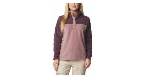 Forro polar Columbia Benton Springs 1/2 Snap para mujer, morado