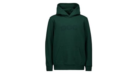 Sudadera con capucha para niños poc poc hood jr green