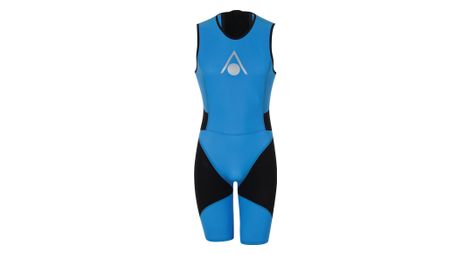 Traje de triatlón phantom v3 azul / negro