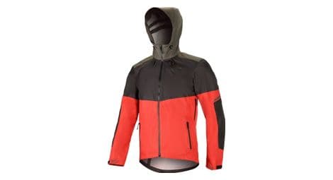 Alpinestars tahoe wp jacket zwart / rood