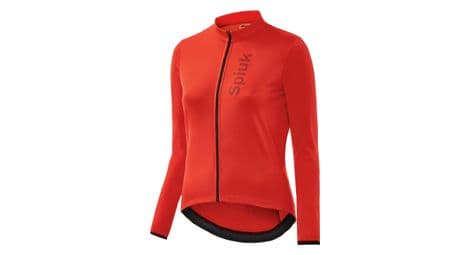 Spiuk anatomic anatomic woman winter jersey red