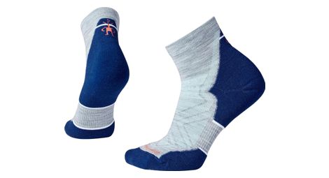 Chaussettes femme smartwool targeted cushionankle gris / bleu