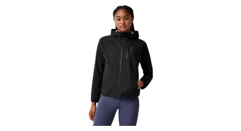 Chaqueta impermeable Brooks Canopy negra para mujer