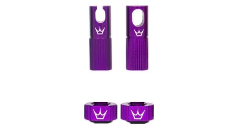 Peaty's x chris king (mk2) tubeless valve accessories purple