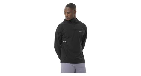 Salomon sense aero hybrid hoody nero uomo