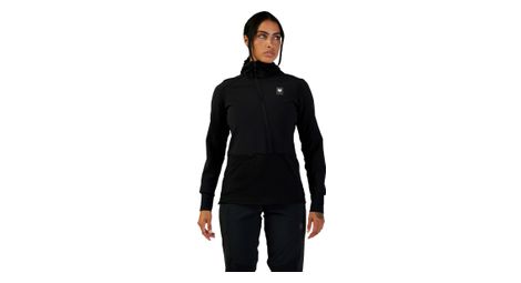 Fox Defend Thermal Women's Hooded Sweatshirt Schwarz