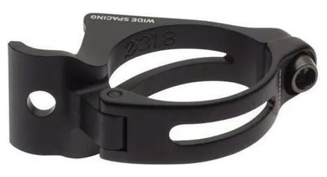 Adaptateur à braser sram wide spacing 31.8 mm noir