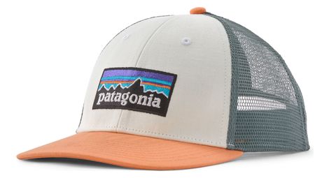 Casquette Patagonia P-6 Logo LoPro Trucker Blanc