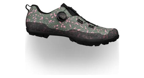 Fizik terra atlas splash mtb shoes green / pink