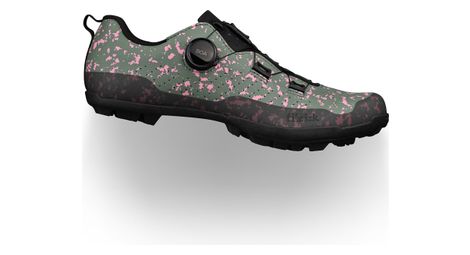 Chaussures vtt fizik terra atlas splash vert rose