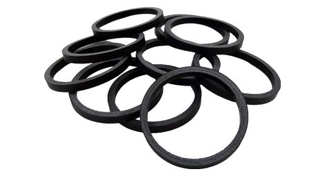 Espaciador de dirección de carbono Deda 3 mm (juego de 10)