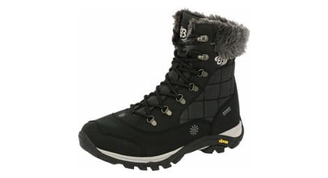 Chaussures de randonnée brütting-bottes de neige himalaya avec comfortex-noir