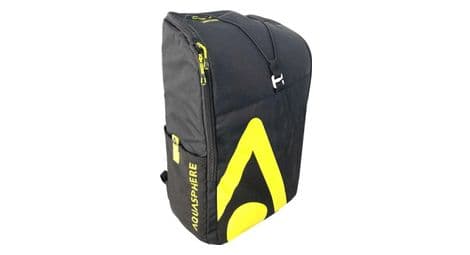 Mochila aquasphere 30l negra / amarilla