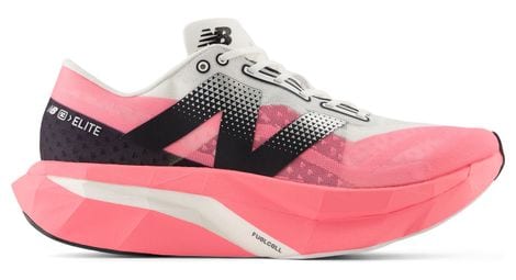 Chaussures running new balance fuelcell supercomp elite v4 rose/blanc homme