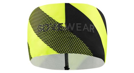 Bandeau gore wear essence light jaune fluo/noir