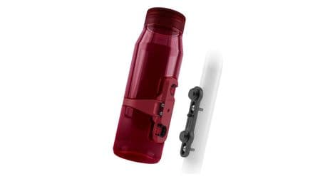 Botella fidlock twist 700 ml life + accesorio base para bicicleta rojo