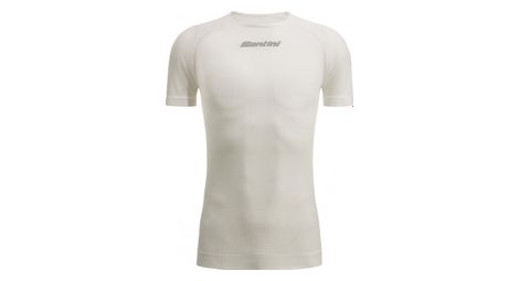 Camiseta de manga corta santini rete blanca
