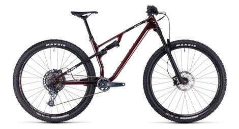 Cube ams one11 c:68x pro 29 mtb a sospensione completa sram gx eagle 12s 29'' liquid red carbon 2023