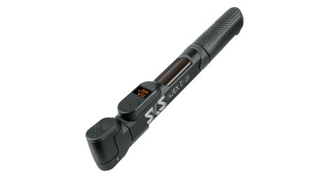 Bomba manual SKS Injex Digi (máx. 144 psi/10 bar) Negra