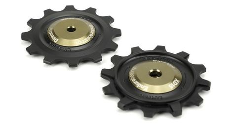 Galets enduro bearings 12 dents pour dérailleur sram 12 vitesses noir