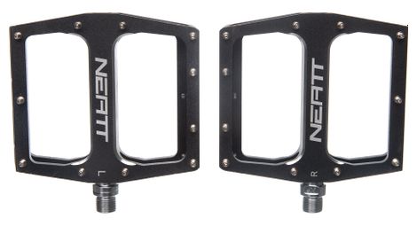 Par de pedales planos neatt attack v2 xl 11 pines negro