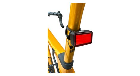 Feu arrière LED avec capteur de freinage USB rechargeable - 125 Lumens