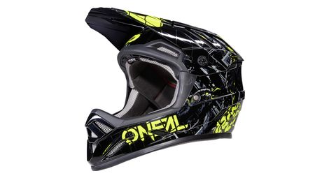 Casco integral o'neal backflip zombie negro / amarillo