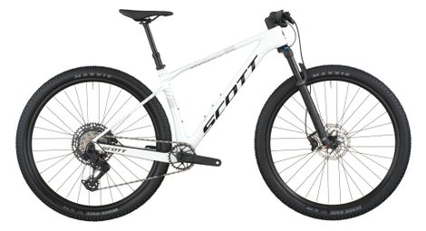 scott scale 910 hardtail mountain bike with sram 12 speed drivetrain 29 inch wheels white 2026