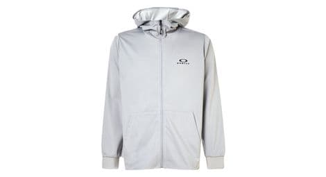 Oakley foundational 2.0 zip hoodie grey