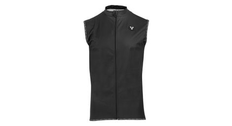 Veste sans manches lebram allos noir coupe ajustee