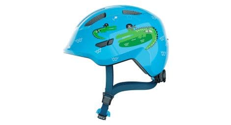 Abus casque vélo smiley 3.0 bleu croco