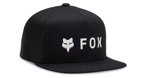 Gorra fox junior absolute meshcap negra os