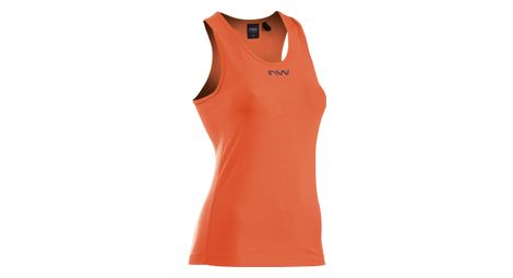 Debardeur femme northwave essence orange