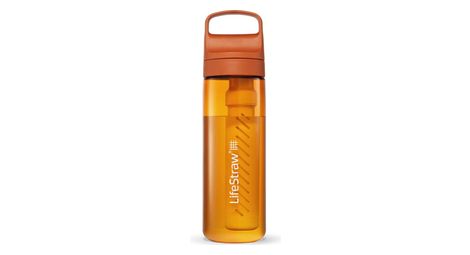 Bouteille filtrante lifestraw go 2.0 kyoto orange 650 ml - orange