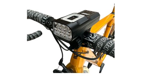 Phare avant pour vélo 2000 lumen usb rechargeable