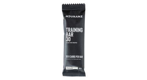 Barre énergétique nduranz training 30 chocolat blanc/cannelle - 45g