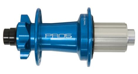Moyeu arriere hope pro 5 32 trous boost 12x148 mm 6 trous bleu