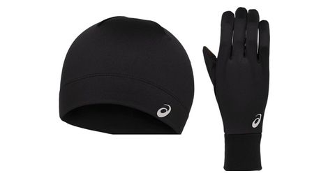 Asics winter running pack gloves black unisex