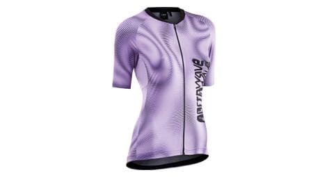 Maillot manches courtes femme northwave blade doppler violet
