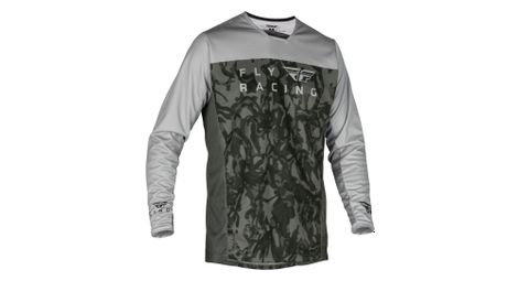 Maillot VTT manches longues Fly Racing Fly Radium Homme Gris Camo