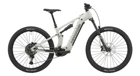 Cannondale moterra 3 shimano cues 11v 800wh 29'' beige mountain bike elettrica a sospensione totale