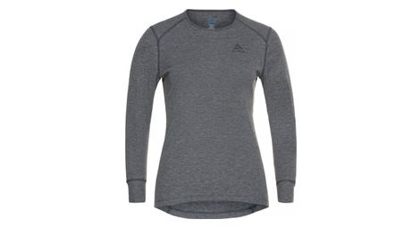 Maillot manches longues femme odlo active warm eco gris