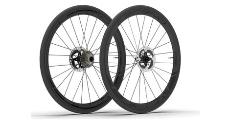 Paire de roues | legend wheels | 35p pro⁴ | disc 12x100- 12x142mm | centerlock | dt swiss 240 exp | campagnolo