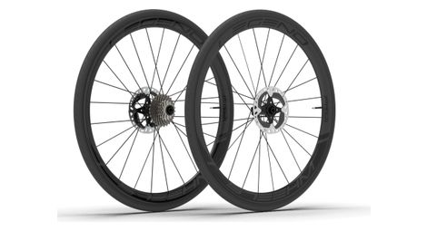 Paire de roues legend wheels 35p pro⁴ - 12x100 - 12x142mm - dt 240 exp - disc centerlock - campagnolo