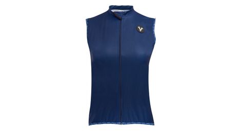 Veste sans manches lebram allos femme bleu coupe ajustee